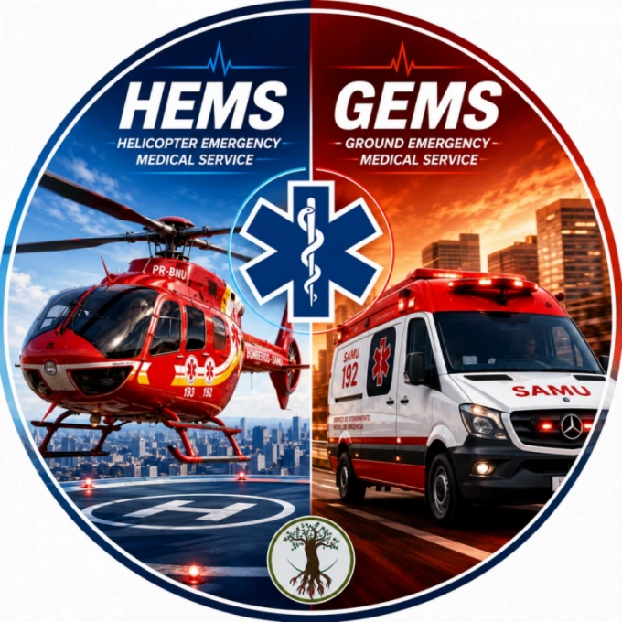 Regulação médica: quando escolher helicóptero ou ambulância